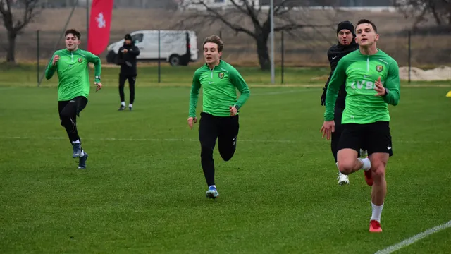 Trening w Umagu: ''Kto mnie dogoni, dostanie nagrodę''