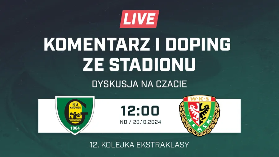 LIVE: GKS Katowice - Śląsk Wrocław (NA ŻYWO)