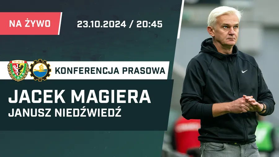 LIVE: Magiera i Niedźwiedź po meczu Śląsk - Stal