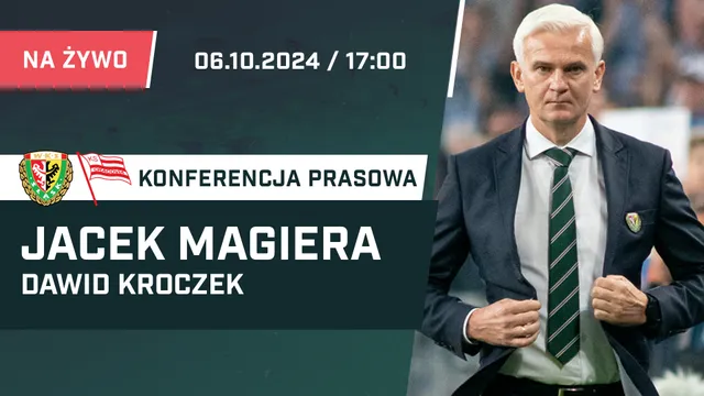 LIVE: Magiera i Kroczek po meczu Śląsk - Cracovia