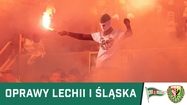 WIDEO: Oprawy na meczu Lechia - Śląsk 1:0