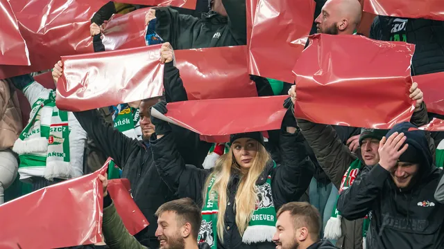 FOTO: Lechia - Śląsk (KIBICE)