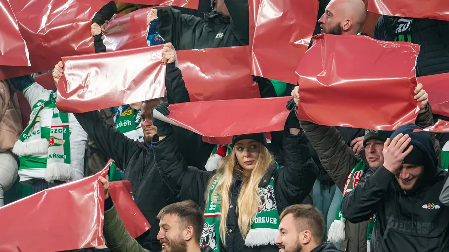 FOTO: Lechia - Śląsk (KIBICE)