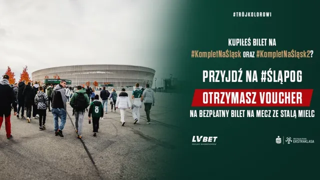 Promocja dla kibiców na bezpłatny bilet na mecz ze Stalą Mielec!