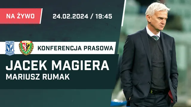 LIVE: Magiera i Rumak po meczu Lech - Śląsk