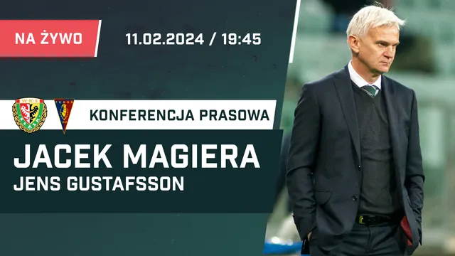LIVE: Jacek Magiera i Jens Gustafsson po meczu Śląsk - Pogoń