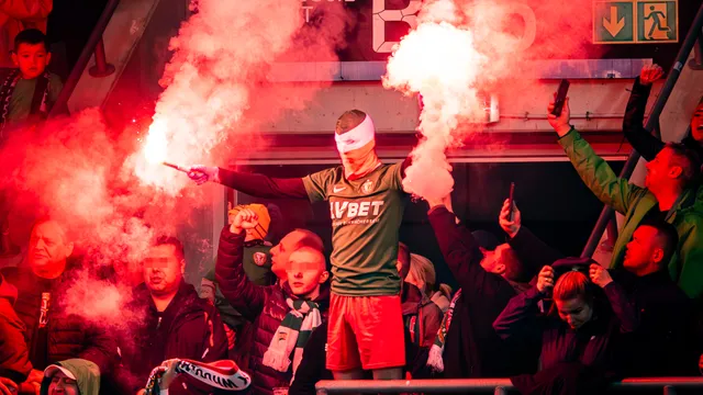 FOTO: Śląsk Wrocław 2:1 Widzew Łódź (KIBICE - cz.1)