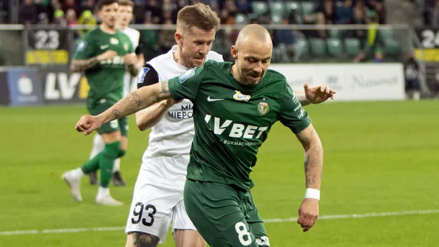 Śląsk - Puszcza 0:0. Męczące spotkanie na wrocławskim stadionie (RELACJA)