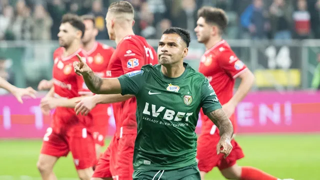 Śląsk - Widzew 2:1. Dublet Nahuela przywraca lidera (RELACJA)