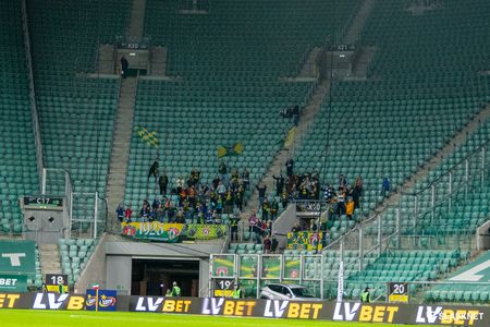 25. kolejka: Śląsk Wrocław 0:0 Puszcza Niepołomice (KIBICE 2)
