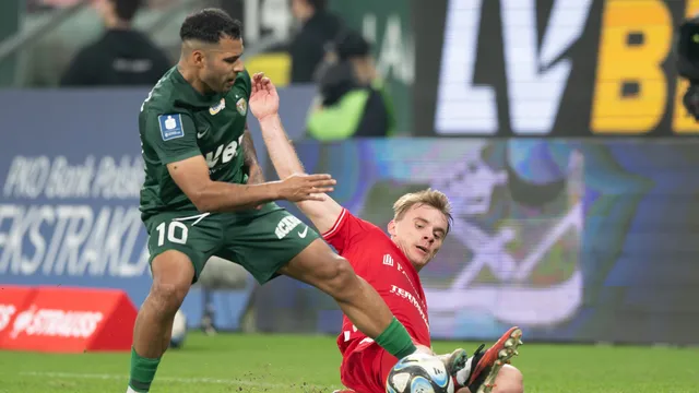 WIDEO: Skrót meczu Śląsk Wrocław - Widzew Łódź 2:1