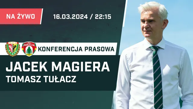 LIVE: Magiera i Tułacz po meczu Śląsk - Puszcza