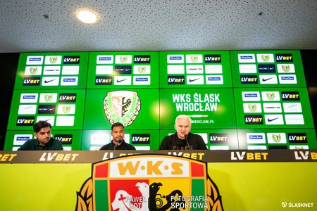 Konferencja i Trening Piłkarzy Śląska 25.04.2024