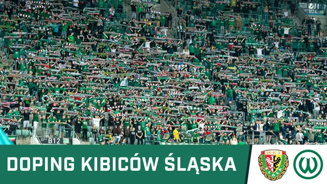 KIBICE: Doping kibiców Śląska w meczu z Wartą Poznań (WIDEO)