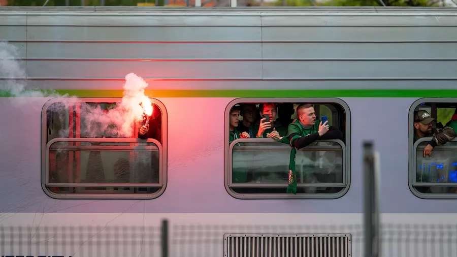 FOTO: Legia - Śląsk (KIBICE)