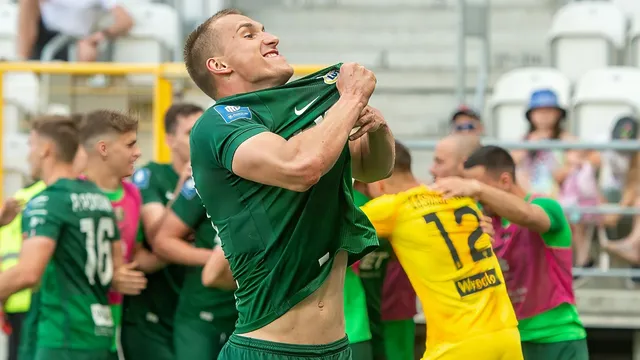 ŁKS - Śląsk 1:2. Wyszarpane zwycięstwo i powrót na podium (RELACJA)