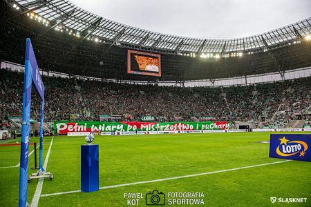 33. kolejka: Śląsk Wrocław 2:0 Radomiak Radom (KIBICE)