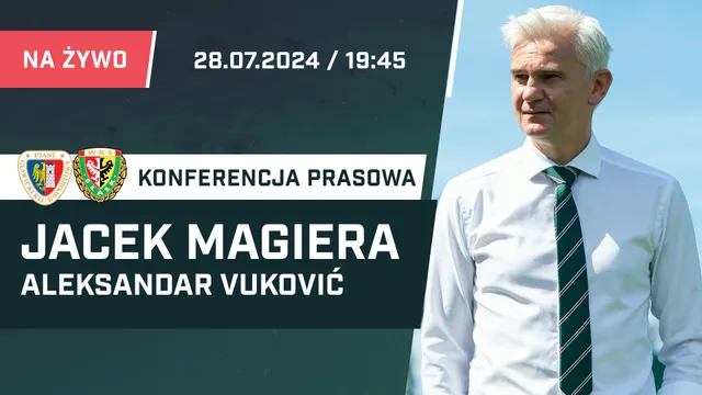 LIVE: Magiera i Vuković po meczu Piast - Śląsk