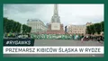 KIBICE: Przemarsz kibiców Śląska przed meczem z Rygą (ZDJĘCIA I WIDEO)