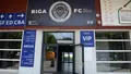 Stadion w Rydze przed meczem ze Śląskiem (2024.07.22)
