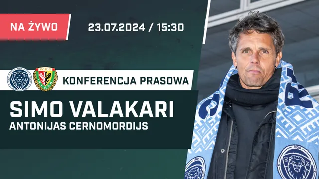 LIVE: Valakari i Cernomordijs przed meczem Ryga FC - Śląsk