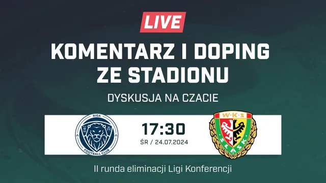 LIVE: Ryga FC - Śląsk Wrocław (NA ŻYWO)