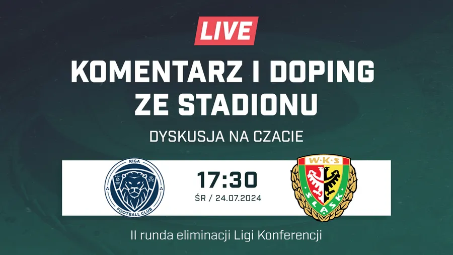 LIVE: Ryga FC - Śląsk Wrocław (NA ŻYWO)