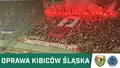 KIBICE: Patriotyczna oprawa kibiców Śląska na meczu z Rygą (WIDEO)