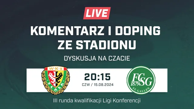 LIVE: Śląsk Wrocław - FC Sankt Gallen (NA ŻYWO)