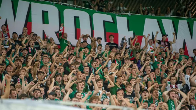 Śląsk Wrocław ukarany przez UEFA za zachowanie kibiców