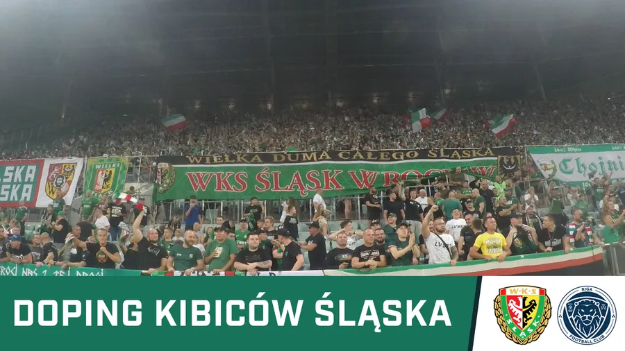 KIBICE: Doping kibiców w meczu z Rygą (WIDEO)
