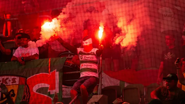 FOTO: St. Gallen - Śląsk (KIBICE)