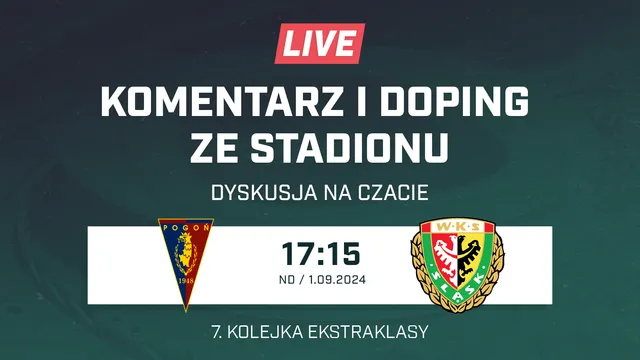 LIVE: Pogoń Szczecin - Śląsk Wrocław (NA ŻYWO)