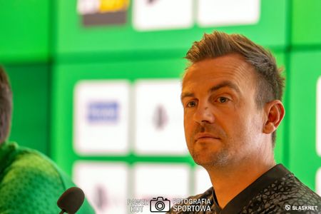 Konferencja i trening piłkarzy St. Gallen przed meczem ze Śląskiem 14.08.24
