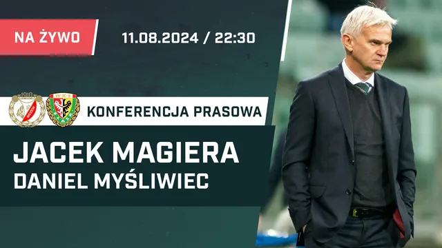 LIVE: Magiera i Myśliwiec po meczu Widzew - Śląsk