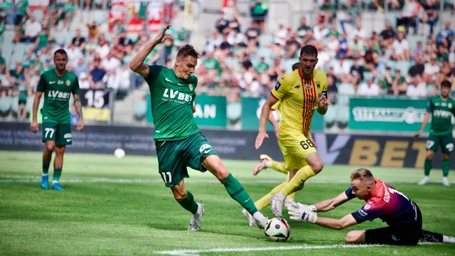 Śląsk Wrocław 1:1 Korona Kielce. Szalona końcówka na remis (RELACJA)
