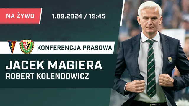 LIVE: Magiera i Kolendowicz po meczu Pogoń - Śląsk