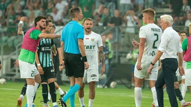 Śląsk złoży protest do UEFA. ''Sędziowie nie panowali nad boiskowymi wydarzeniami''