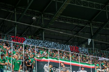 5. kolejka: Śląsk Wrocław 1:1 Korona Kielce (KIBICE)