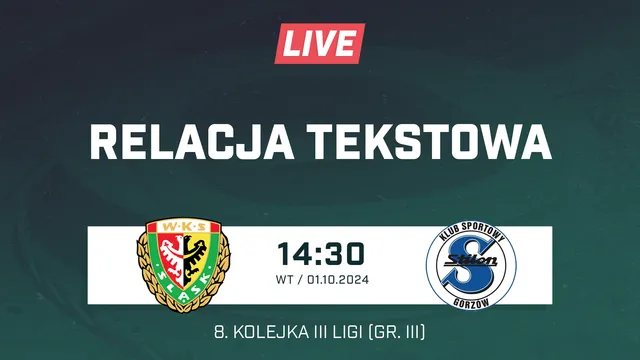 LIVE: Śląsk II Wrocław - Stilon Gorzów Wielkopolski (NA ŻYWO)