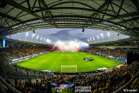 10. kolejka: Motor Lublin 2:1 Śląsk Wrocław (KIBICE)