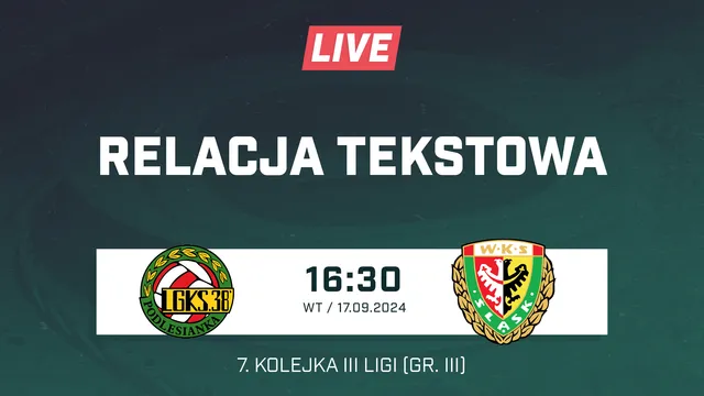 LIVE: Podlesianka Katowice - Śląsk II Wrocław (NA ŻYWO)