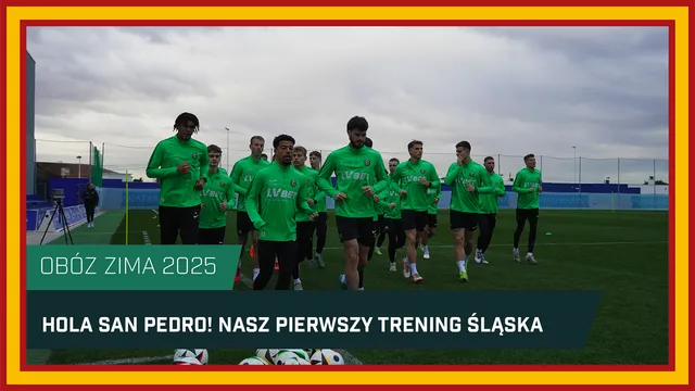 WIDEO: Hola San Pedro! Nasz pierwszy trening Śląska