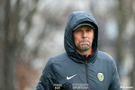 Trening piłkarzy Śląska pod wodzą Ante Šimundžy 8.01.2025