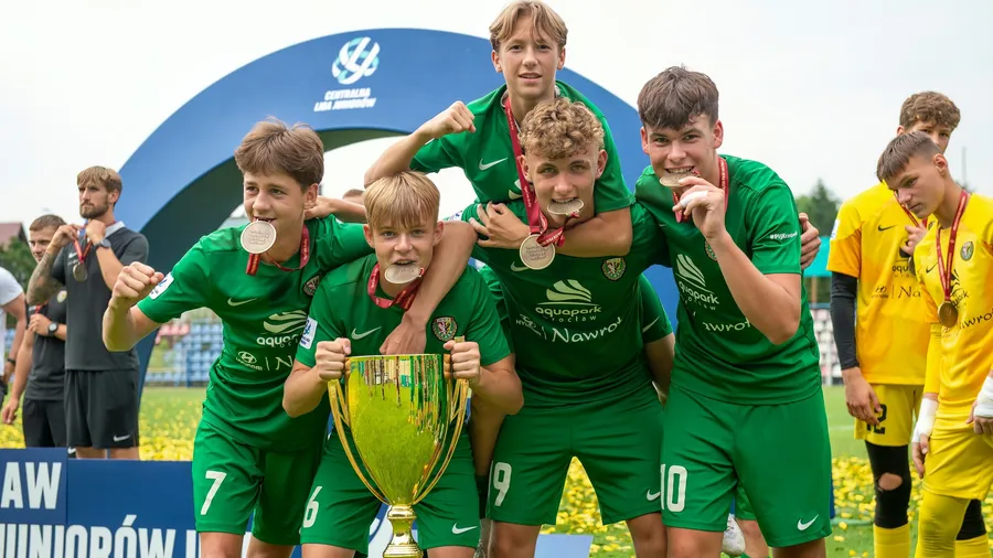 Ze Śląskiem zdobył mistrzostwo U-15, teraz wyróżniła go Pogoń. Poleciał z drużyną na obóz