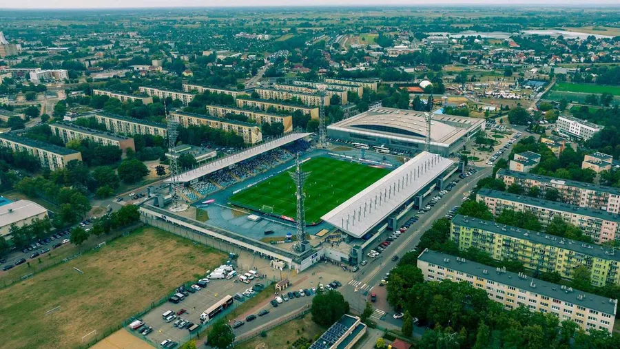 fot. stadiony.net/skawinDRONE