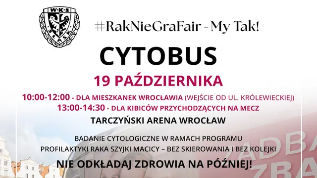 W dzień meczu ze Stalą skorzystaj z Cytobusa