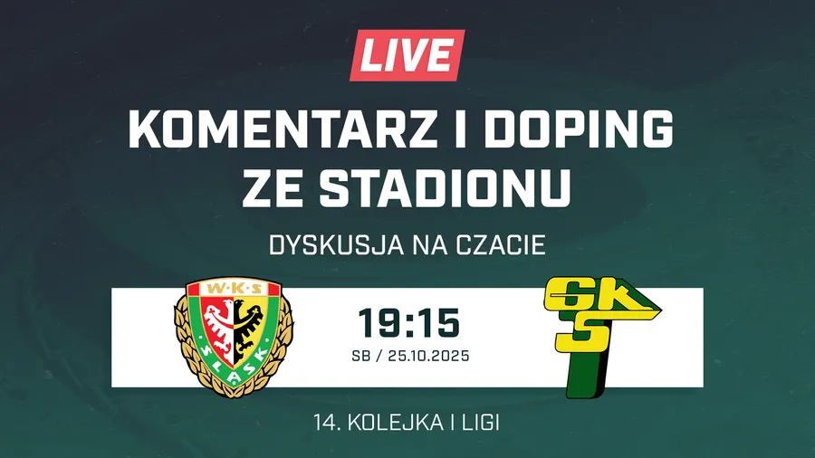 LIVE: Śląsk Wrocław - Górnik Łęczna (NA ŻYWO)
