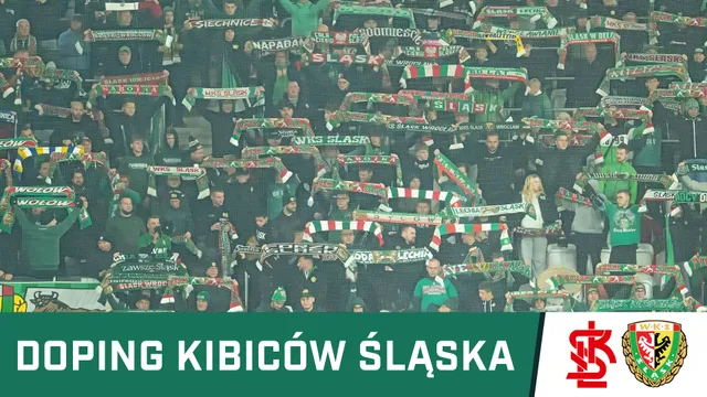 WIDEO: Doping i racowisko kibiców Śląska w Łodzi