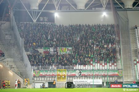 15. Kolejka: ŁKS Łódź : Śląsk Wrocław (KIBICE)